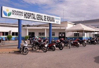 O Hospital Geral de Roraima é referência no atendimento a pacientes graves da Covid no estado (Foto: Diane Sampaio/FolhaBV)