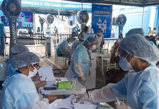 Mobilização pela vacinação contra covid-19 atingiu todas as capitais da Região Norte (Foto: Divulgação/Ministério da Saúde)