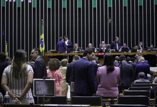 O plenário da Câmara dos Deputados, em Brasília (Foto: Paulo Sergio/Câmara dos Deputados)