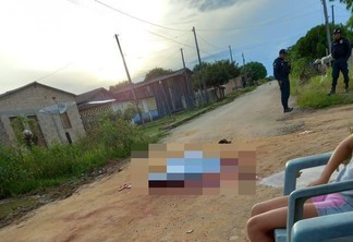 A vítima morreu após ser atingida por uma facada no peito (Foto: Divulgação)