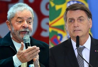 Lula e Bolsonaro lideram pesquisas de intenção de voto para presidente (Fotos: Antonio Cruz e Fabio Rodrigues Pozzebom/Agência Brasil)