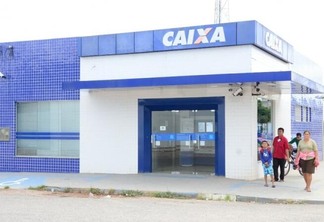 Agência da Caixa Econômica Federal em Pacaraima (Foto: Nilzete Franco/FolhaBV)