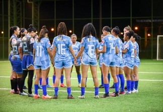 Time do Mundão feminino representa RR na Série A3 do Campeonato Brasileiro. Crédito: Hélio Garcias/São Raimundo