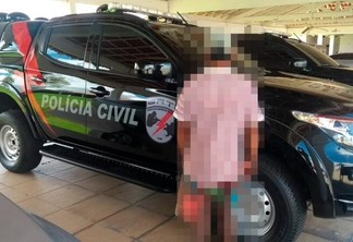 Contra o homem, havia um mandado de prisão decorrente de sentença penal condenatória expedido pela Comarca de Bonfim (Foto: Divulgação/Polícia Civil)