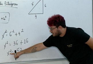 Professor de matemática, Alex Ross Pantoja (Foto: Divulgação/Ale-RR)