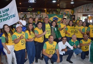 O partido realizou a convenção com cerca de 100 participantes (Foto: Juliana Araújo/FolhaBV)