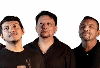 Tara Sonora: Banda é formada por Regis Calixto, Rimolo Pina e André Queiroz.