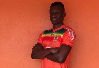 Zagueiro Júnior Souop foi o único camaronês no Roraimão de 2022. Crédito: Granieri Pietro/Real