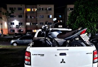 A moto foi apresentada na Central de Flagrantes para as providências legais e cabíveis (Foto: Divulgação)