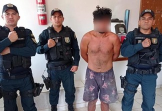 Equipe policial que realizou a prisão do foragido - Foto: Divulgação