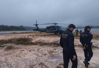 Polícia Federal intensificou a segurança na região de Uxiú devido a tensão após ataque - Foto: PF