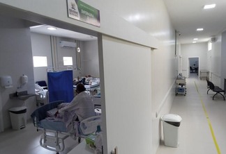A unidade hospitalar tinha uma UTI com 10 leitos. (Foto: divulgação)