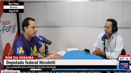 Entrevista com o deputado federal Nicoletti
