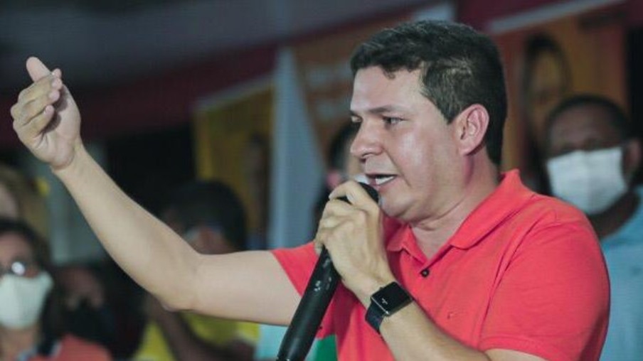 O prefeito de Rorainópolis, Leandro Pereira, durante campanha de reeleição em 2020 (Foto: Arquivo pessoal)