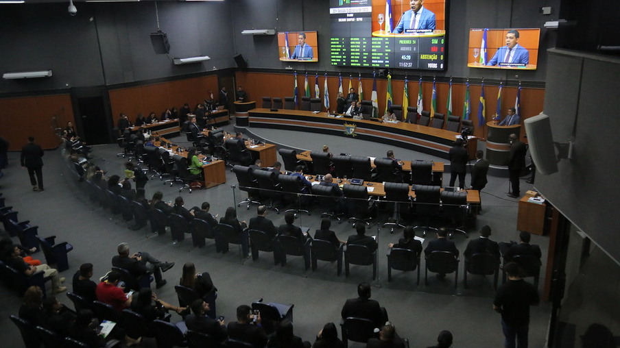 O plenário da Assembleia Legislativa de Roraima (Foto: Eduardo Andrade/SupCom ALE-RR)