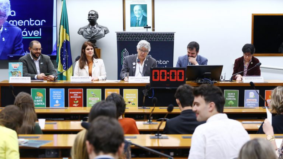 “Ainda há tempo de aprovar uma lei sobre educação climática antes da COP-30”, afirma deputado Chico Alencar. Foto: Câmara dos Deputados 