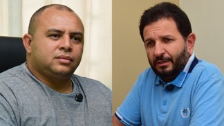 Os candidatos a prefeito "tampão" de Alto Alegre, Valdenir Magrão e Wagner Nunes (Foto: Nilzete Franco/FolhaBV)