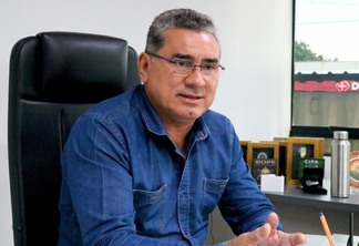 Diretor da Femarh, Glicério Fernandes, explicou sobre as possibilidades de negociação e como funciona ZEE-RR. (Foto: Wenderson Cabral/FolhaBV)