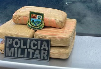Material apreendido pela Polícia. Foto: Divulgação.
