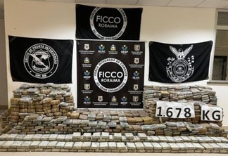 Materiais apreendidos por policiais da Ficco em Rorainópolis (Foto: Ficco)