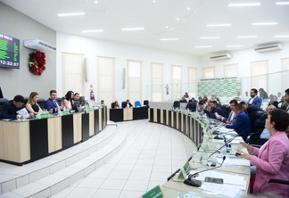 O plenário da Câmara Municipal de Boa Vista (Foto: Reynesson Damasceno/CMBV)