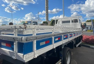 Ao todo, 15 associações receberam um caminhão 3x4 com carroceria para desempenhar as atividades agrícolas no interior de Roraima. (Foto: Adriele Lima/FolhaBV)