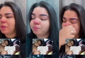 Emocionada, cantora Emelly Oliveira, falou sobre o golpe em stories gravados em seu perfil (Foto: Reprodução/Instagram)