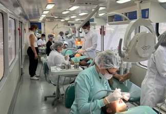 o Consultório Odontológico oferece limpeza, aplicação de flúor, restauração e extração dentária (Foto: Ascom/Sesau)