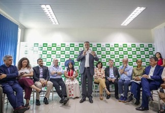 Onze ministros e outras autoridades participaram da cerimônia de inauguração da Casa de Governo em Boa Vista (Foto: Lucas Leffa/SECOM/PR)