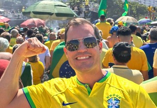 Segundo Nicoletti, sua participação no evento reafirma seu compromisso com os valores fundamentais da sociedade e seu apoio inabalável ao presidente Bolsonaro. (Foto: arquivo pessoal)