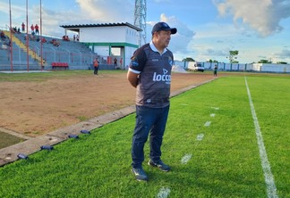 Treinador alviceleste clama por final do Estadual antes do início da Série D. Crédito: João Paulo Oliveira/São Raimundo