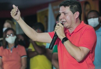 O prefeito de Rorainópolis, Leandro Pereira, durante campanha de reeleição em 2020 (Foto: Arquivo pessoal)