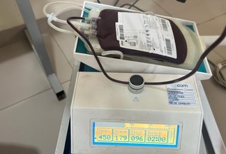 Atualmente, o prazo de validade do sangue armazenado varia de 35 a 42 dias (Foto: Ascom/Sesau)