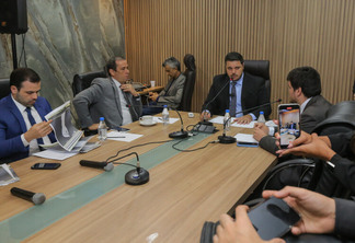 Reunião da Comissão de Saúde da Assembleia Legislativa de Roraima (Foto: Eduardo Andrade/SupCom ALE-RR)