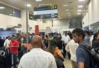 VINCI Airports foi procurada após os últimos casos de voos atrasados e cancelados no Aeroporto. (Foto: Reprodução/WhatsApp)
