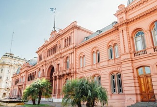 Casa Rosada é a sede da presidência da República Argentina, em Buenos Aires - Foto: Internet