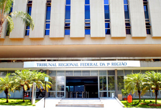 Sede do Tribunal Regional Federal da 1ª Região, em Brasília (Foto: Divulgação)
