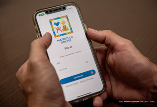 Novo pedido deve ser feito por meio do aplicativo "Matrícula Online" (Android e IOS) ou no site da Prefeitura de Boa Vista (Foto: Semuc/PMBV)