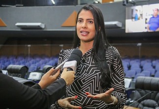A deputada estadual Catarina Guerra (Nonato Sousa/ SupCom ALE-RR)