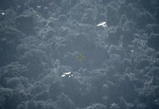 FAB interceptou avião em ação nessa segunda-feira (29) (Foto: Divulgação/FAB)