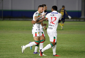 Paulinho Moccelin marcou o gol da partida (Foto: Lucas Gabriel Cardoso/Brusque FC)