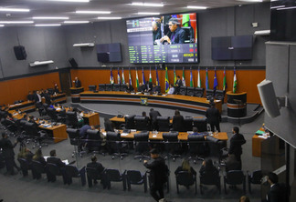 O plenário da Assembleia Legislativa de Roraima nesta terça-feira (Foto: Nonato Sousa/SupCom ALE-RR)