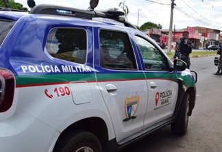 Viatura da Polícia Militar de Roraima (Foto: Nilzete Franco/FolhaBV) 
