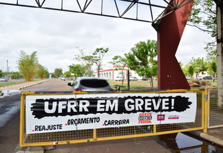 A paralisação da UFRR será por tempo indeterminado  (Foto: Nilzete Franco/FolhaBV)