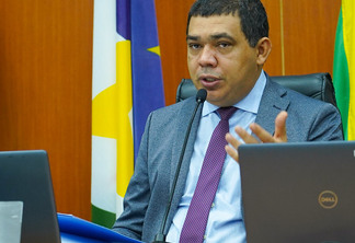 Presidente da Assembleia Legislativa de Roraima, deputado Soldado Sampaio (Foto: Marley Souza/ALE-RR)