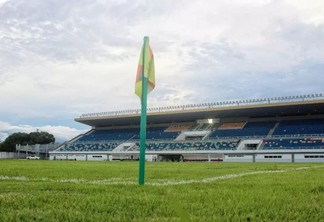 Estádio Canarinho recebe mais uma rodada dupla do Roraimão 2024. Crédito: Reynesson Damasceno/Real