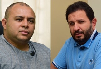 Os candidatos a prefeito "tampão" de Alto Alegre, Valdenir Magrão e Wagner Nunes (Foto: Nilzete Franco/FolhaBV)