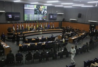 O plenário da Assembleia Legislativa de Roraima nesta terça-feira (Foto: Eduardo Andrade/SupCom ALE-RR)
