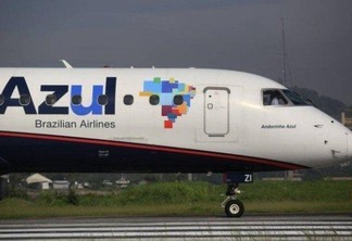 A companhia aérea Azul informou que a partir de 22 de abril os voos serão retomados (Foto: Divulgação)