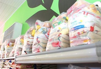 Serão distribuídas 17 mil cestas básicas durante três meses (Foto: Arquivo Folha BV)